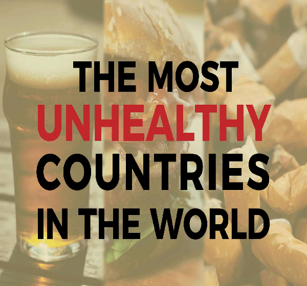 The Most Unhealthy Countries in the World