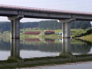 Ribarsko naselje na jezeru Gruža