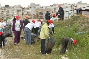 Čišćenje kod Starog savskog mosta Čišćenje kod Starog savskog mosta