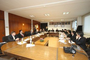 Japanska delegacija u poseti TENT-u