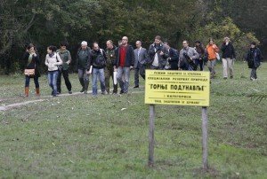 U okviru projekta „Obnova vlažnih staništa na području Mure, Drave i Dunava“, WWF (Svetski fond za prirodu) organizovao je posetu novinara specijalnom rezervatu prirode „Gornje Podunavlje“