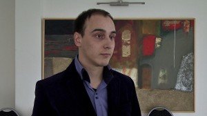 dr Danilo Arsenijević, predstavnik mladih u evropskom procesu ''životna sredina i zdravlje''. 