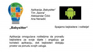 Spona - Aplikacija - Babysitter