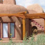 Tehnika Nebraska, sa nosećim zidovima od bala slame