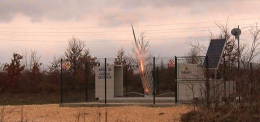 Ispaljivanje protivgradene rakete