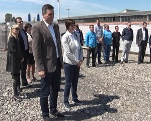 Postavljanje kamena temeljca za reciklažni centar u Kragujevcu