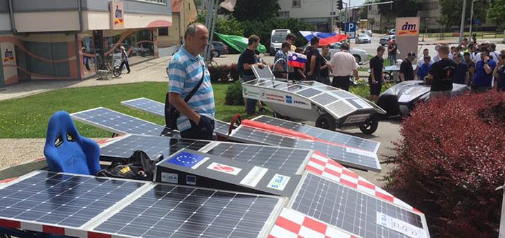 trka solarnih automobila u Sisku