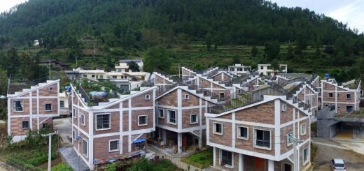Jintai village reconstruction rural urban framework architecture_dezee