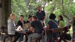 Članovi Planinarskog društva Žeželj u Adžinim livadama