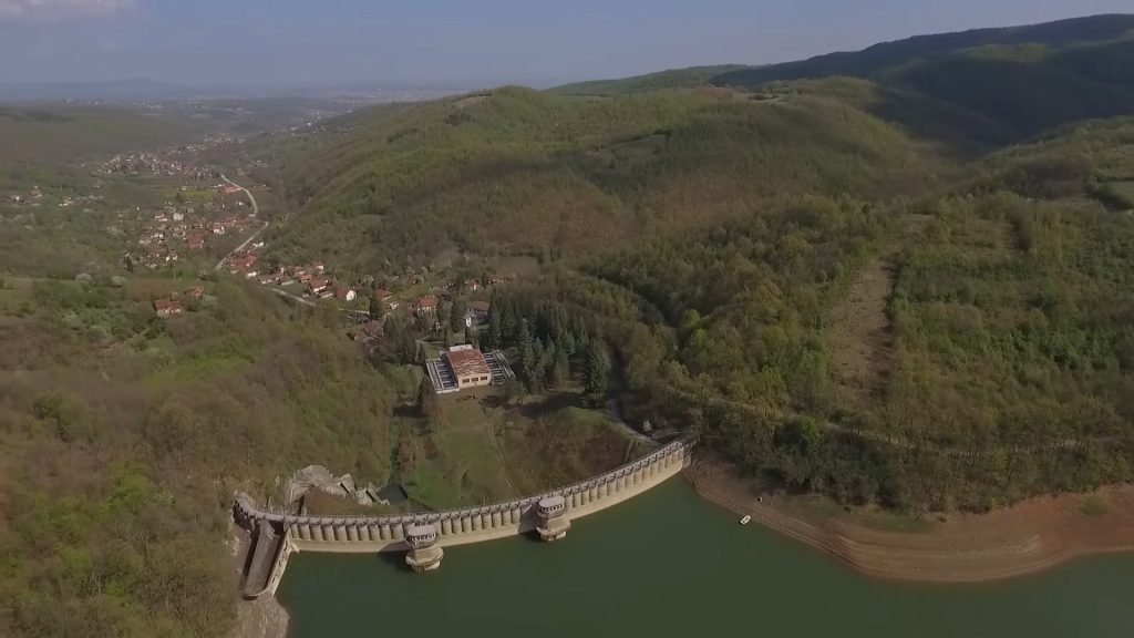 Brana jezera Grošnica